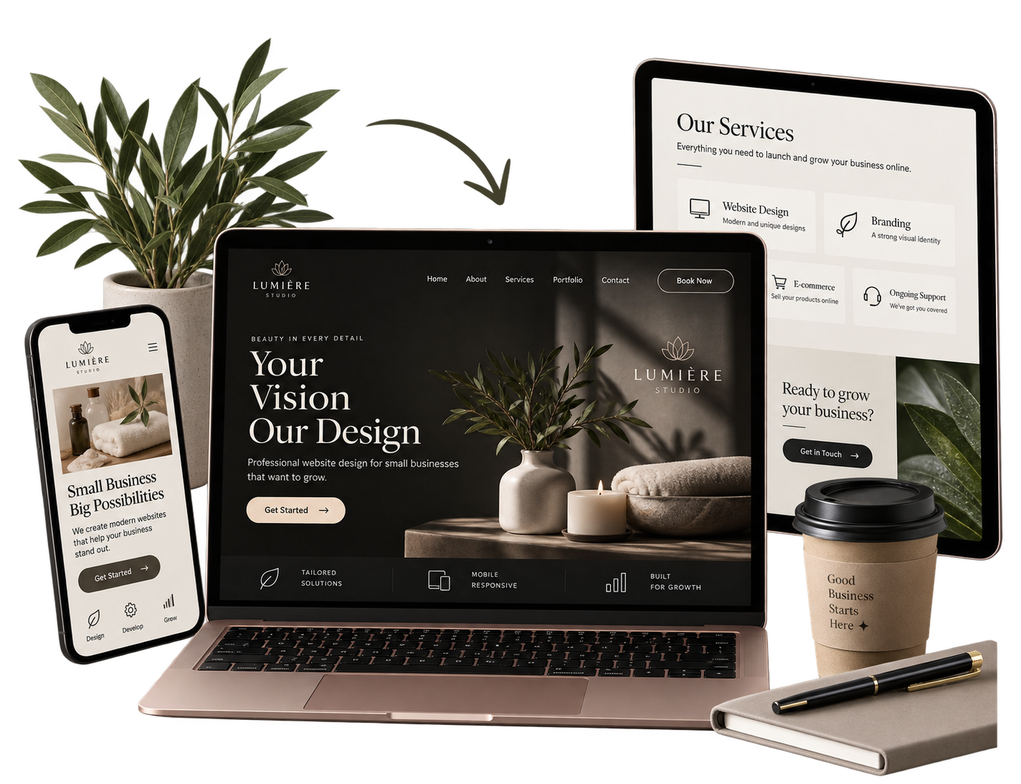 <h3>Small Business Website Design</h3>